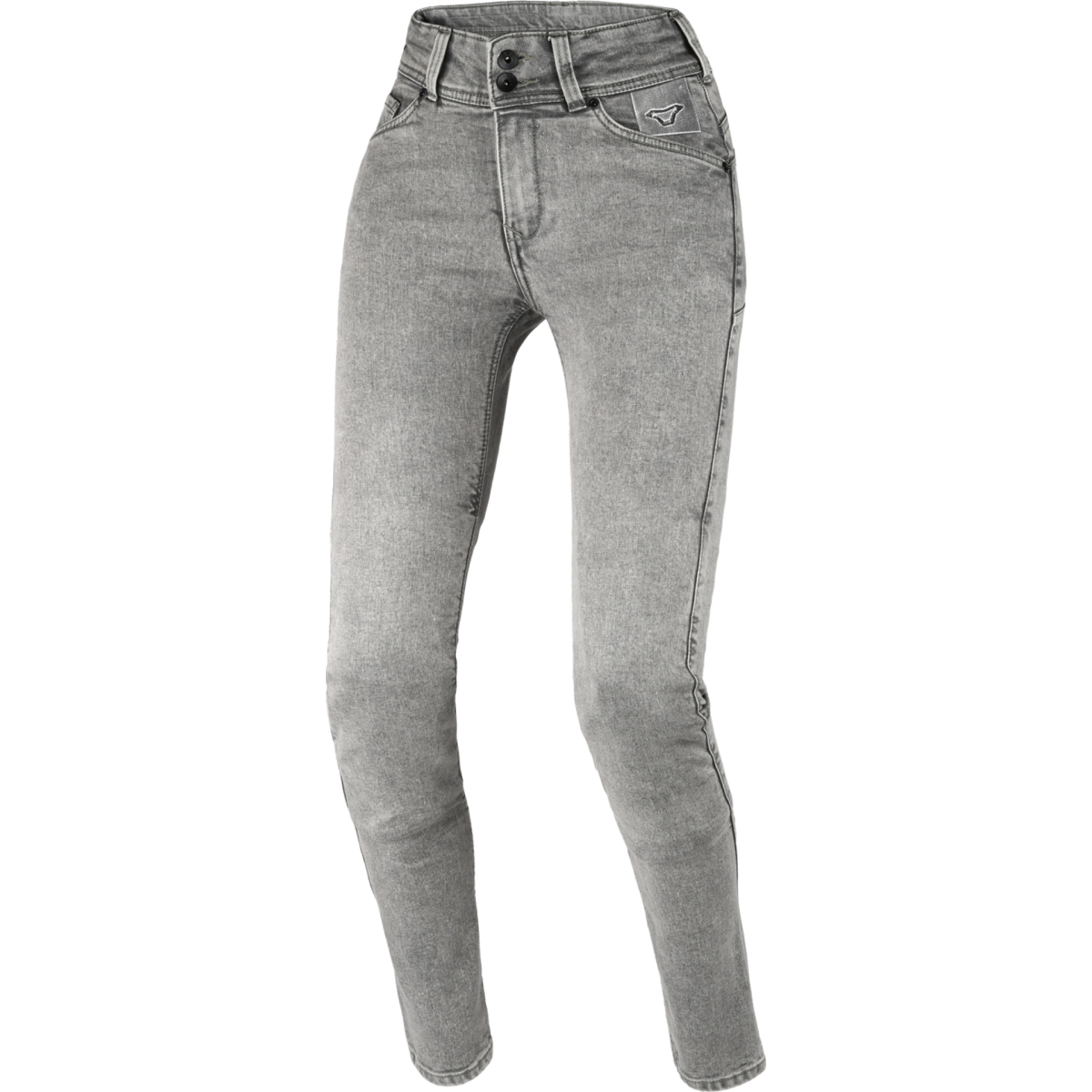 Jean Femme Macna Aramon Slim Court Gris