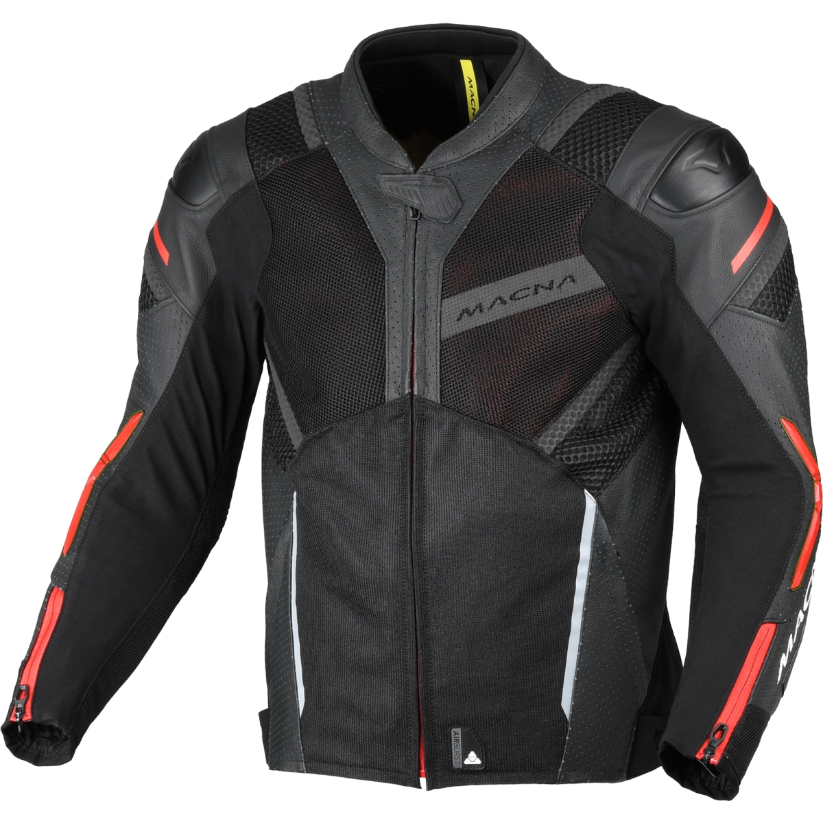Blouson Macna Galvic Noir Rouge