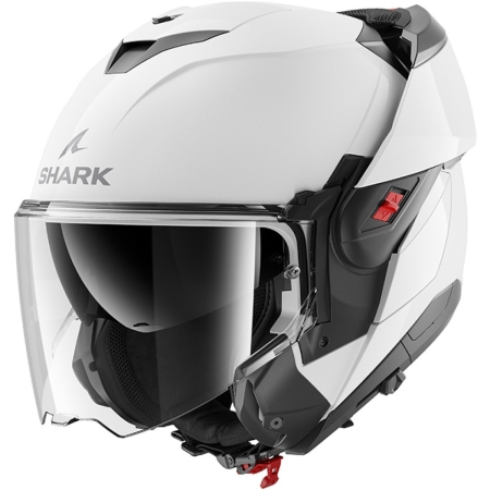 Casque Shark OXO Blank Blanc Brillant