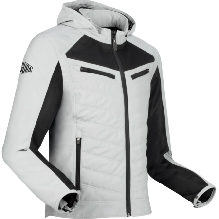 Veste Segura Natcho Vented Gris Clair Blanc Noir