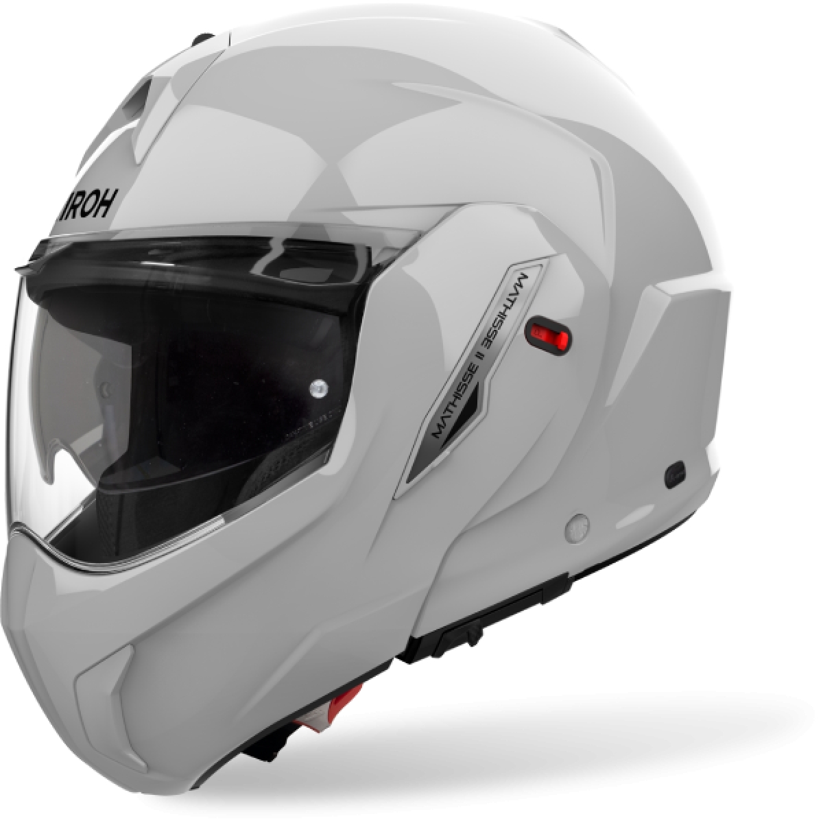 Casque Airoh Mathisse II Color Gris Béton Brillant