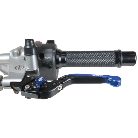 Levier D'embrayage + Frein Bleu Mat Chaft