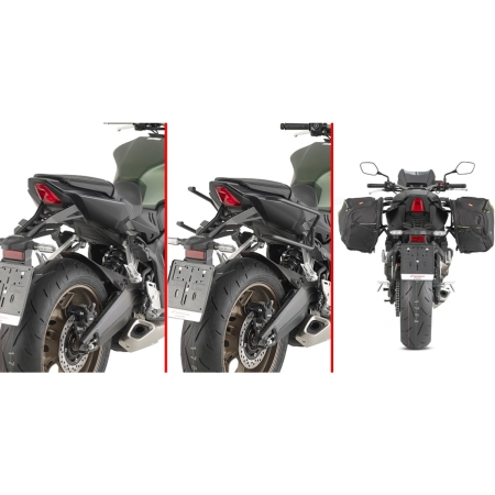 Support Sacoches Cavalières Givi TR1208 Remove-X Pour Honda