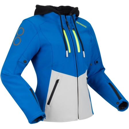 Blouson Femme Bering Lady Rotor Bleu Gris Clair