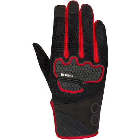 Gants Bering Breeze Noir Rouge