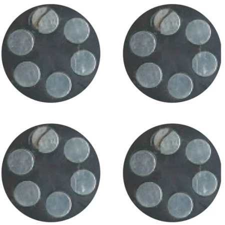 Kit Taac 4 Aimants Pour Sacoche De Réservoir