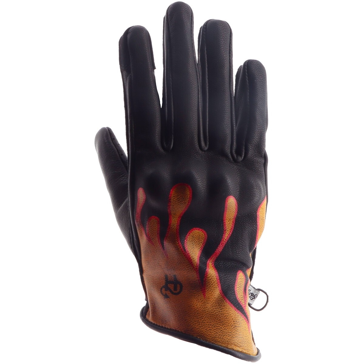 Gants Femme Helstons Rody Air Lady Noir Orange Rouge