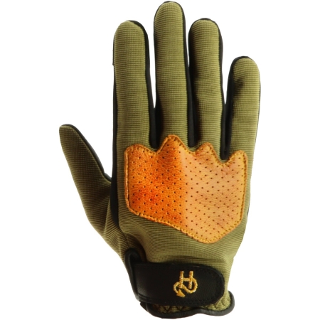 Gants Femme Helstons Duna Lady Kaki Or
