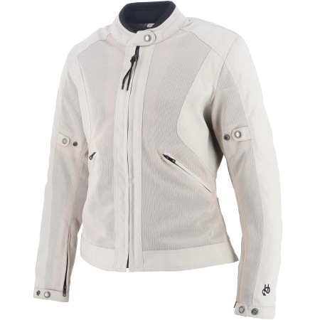 Blouson Femme Helstons Stoner Evo Air Silver - Equipement Femme HELSTONS
