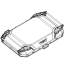 Couvercle Top Case Givi OBKE58B Noir