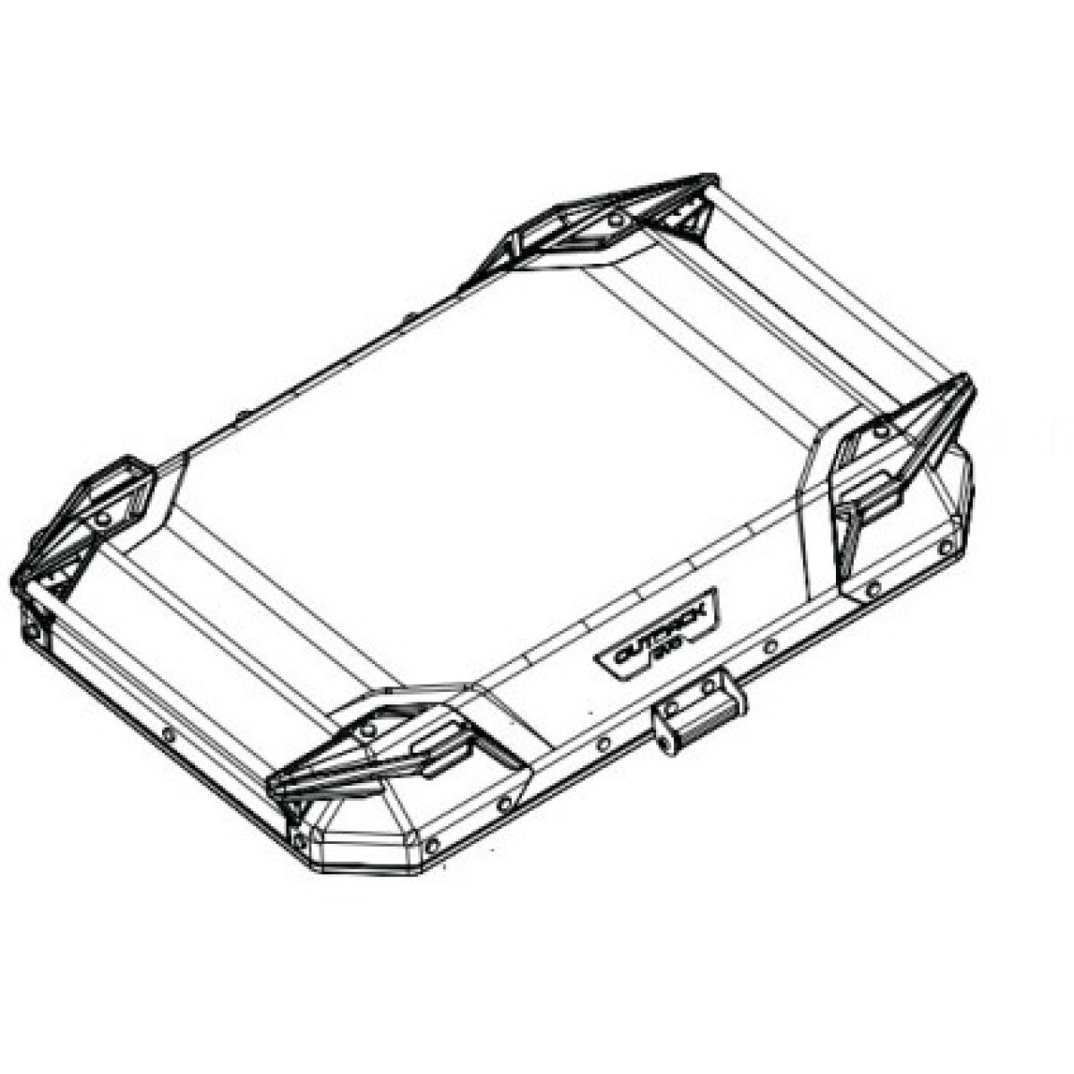Couvercle Top Case Givi OBKE58B Noir