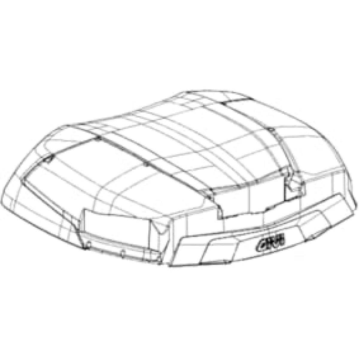 Couvercle Top Case Givi V58