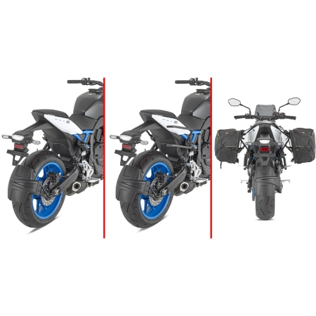 Support Sacoches Cavalières Givi TR3126 Remove-X Suzuki GSX-8S (2023+)