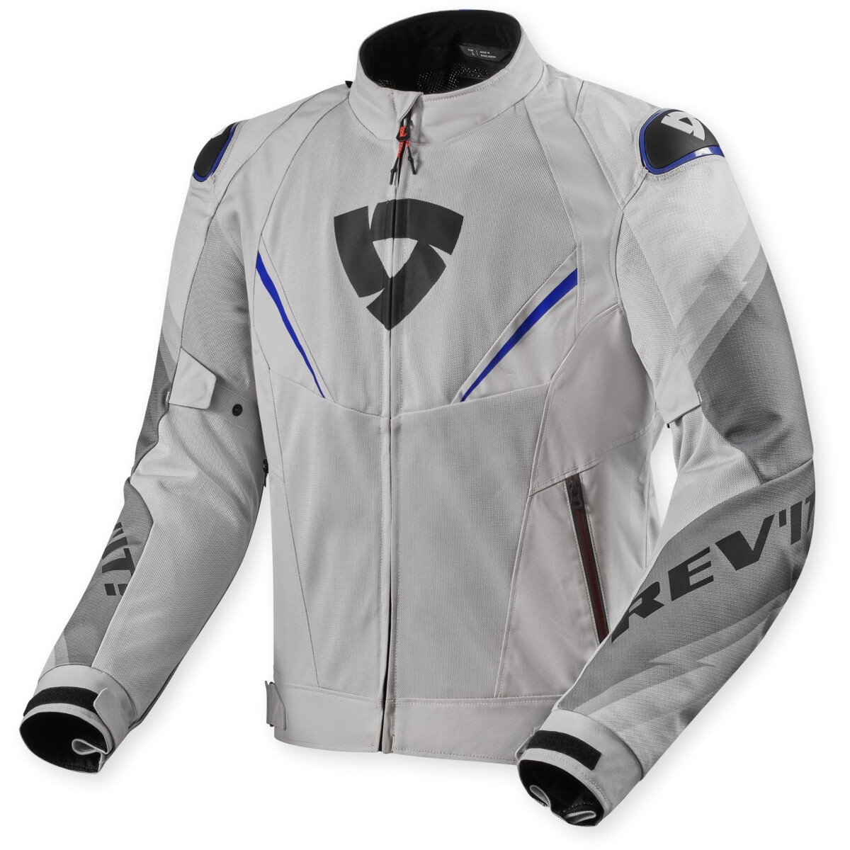 Blouson Rev'It Quantum 3 Air Argent Bleu