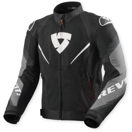 Blouson Rev'It Quantum 3 Air Noir Blanc