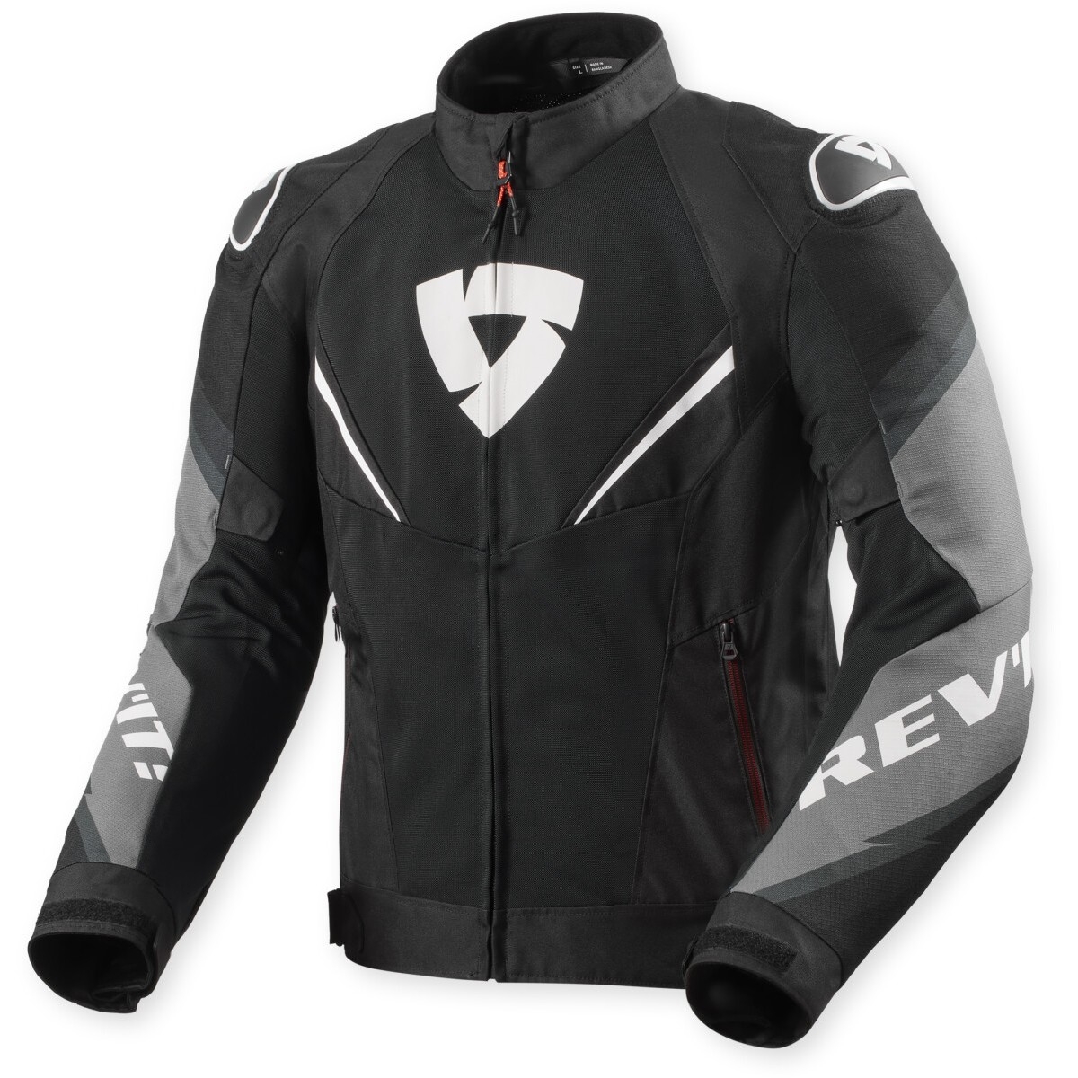 Blouson Rev'It Quantum 3 Air Noir Blanc