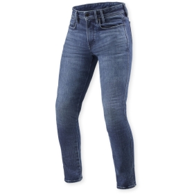 Jean Rev'It Piston 3 SK Medium L32 Bleu Usé