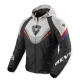 Blouson Rev'It Quantum 3 H2O Noir Gris Clair