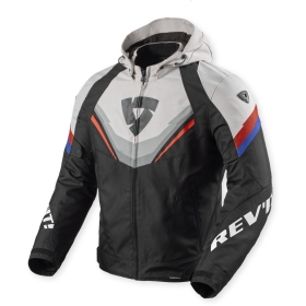 Blouson Rev'It Quantum 3 H2O Noir Gris Clair