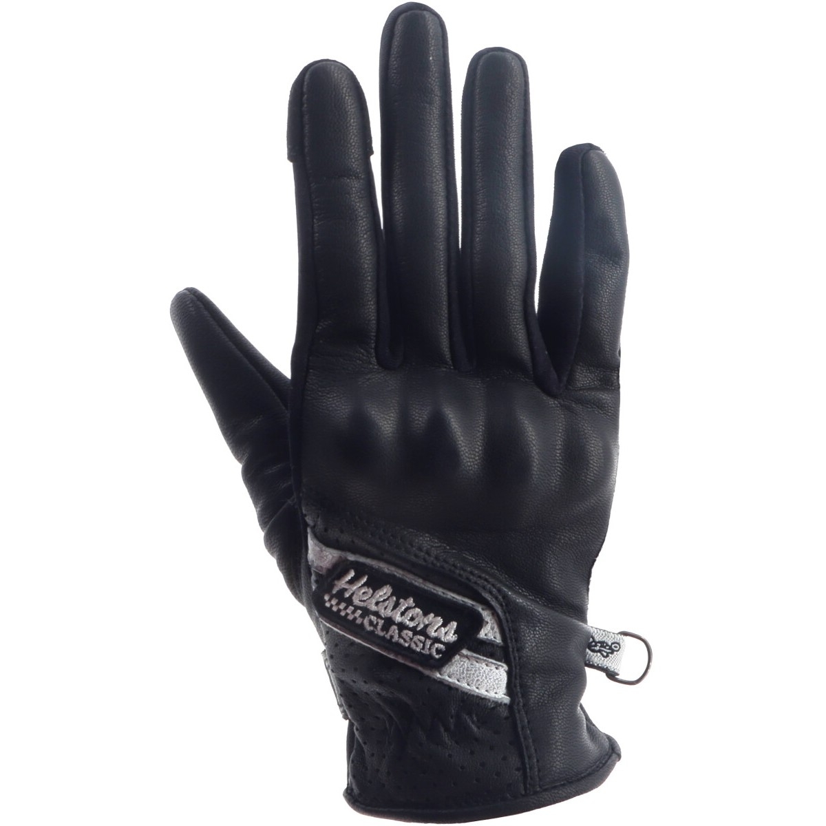 Gants Femme Helstons DS Lady Noir Blanc
