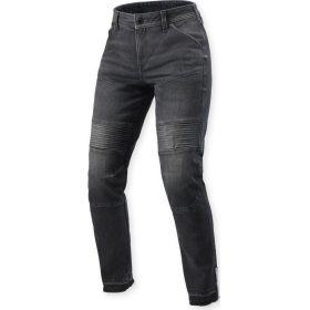 Jean Femme Rev'It Moto 2 Slim L32 Noir Foncé Stone