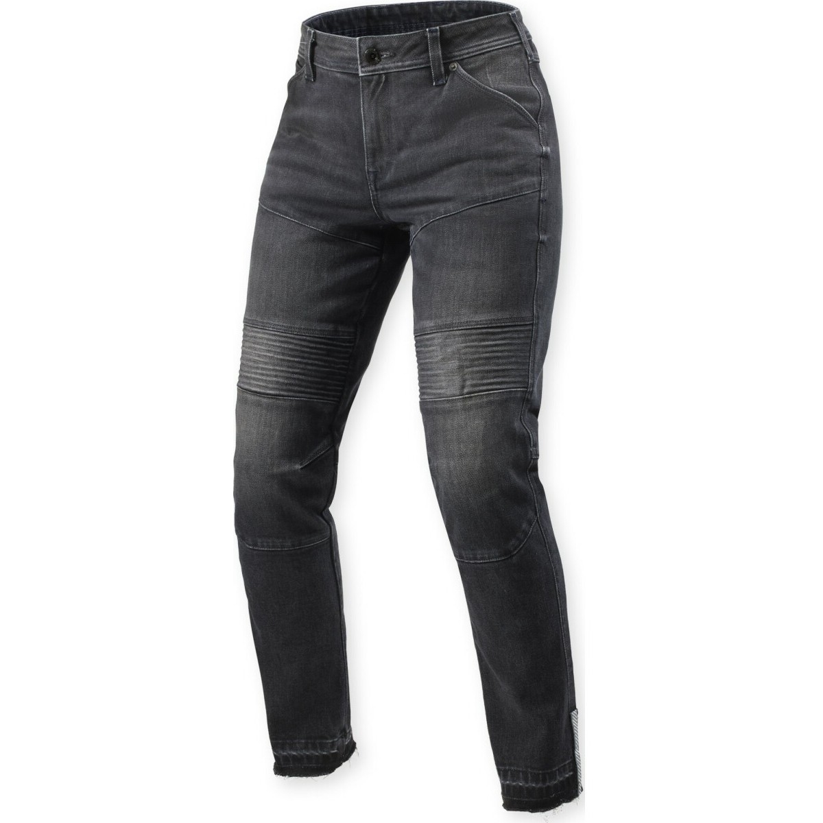 Jean Femme Rev'It Moto 2 Slim L32 Noir Foncé Stone