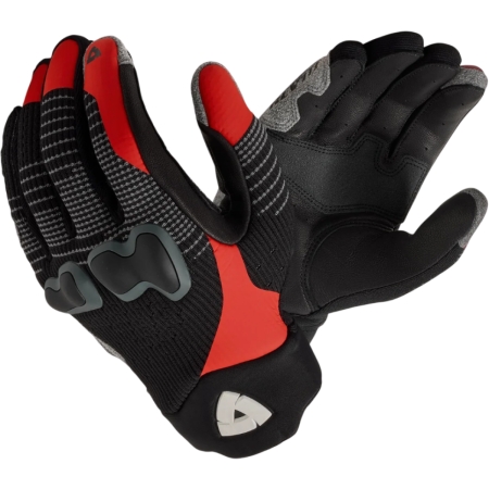 Gants Rev'It Kinetic 2 Noir Rouge
