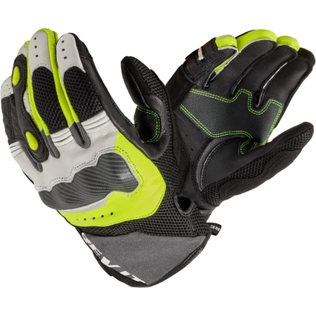 Gants Rev'It Blaze Gris Clair Neon Jaune