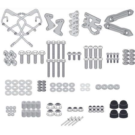 Support Valises Givi PLO3128CAM Suzuki GSX-S 1000 GX (2024+)