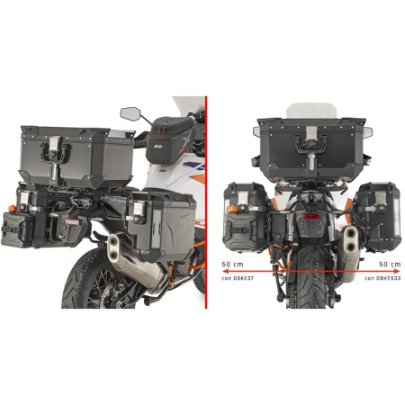 Support Valises Givi PLOS7713CAM Pour KTM