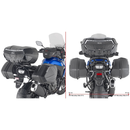 Support Valises Givi PLX3125 Suzuki V-Strom 800DE (2023+)