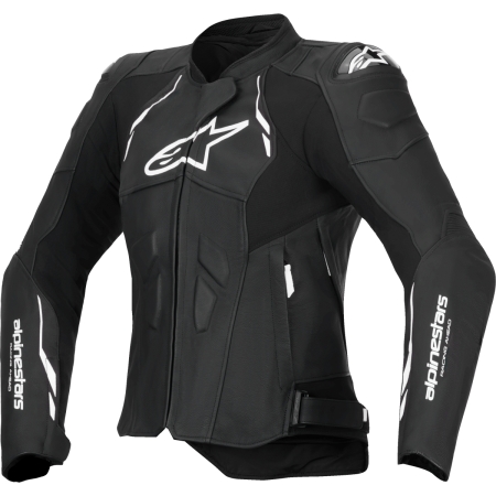 Blouson Femme Alpinestars Stella Dusk Noir Blanc - Blousons et Vestes Moto Femme ALPINESTARS