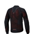 Blouson Alpinestars Troop-Air Pro Noir Rouge Fluo