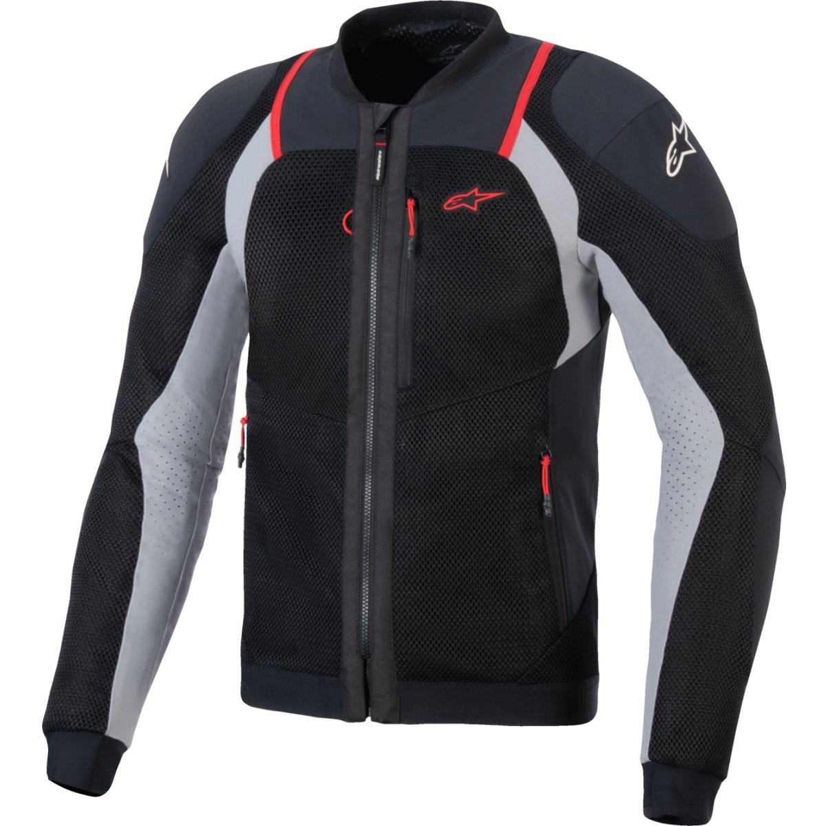 Blouson Alpinestars Troop-Air Pro Noir Gris Rouge