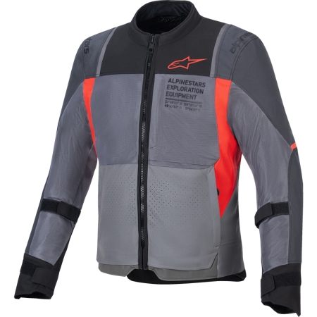 Veste Alpinestars ST-2 Air Gris Rouge Gris Foncé