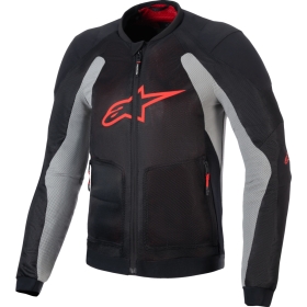 Blouson Alpinestars Troop-Air Noir Gris Rouge