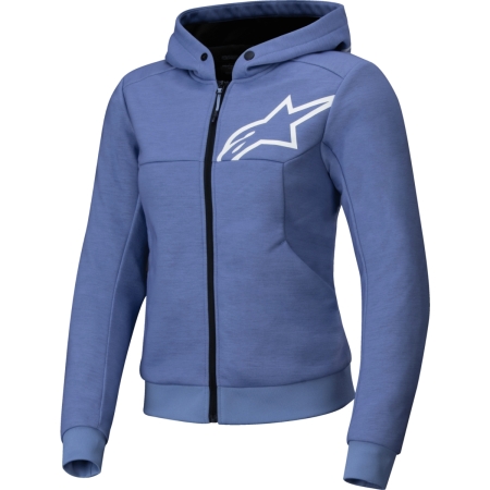 Sweat Femme Alpinestars Stella Chrome V2 Sport Bleu Violet Blanc
