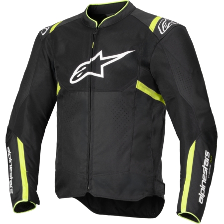 Blouson Alpinestars T-SPS Air V2 Noir Jaune Fluo