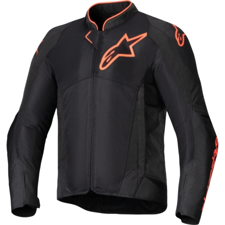 Blouson Alpinestars Viper Air V4 Noir Rouge Fluo - Blouson Moto ALPINESTARS