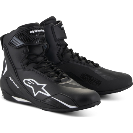 Baskets Alpinestars Faster-4 Noir Blanc