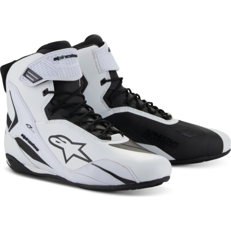 Baskets Femme Alpinestars Stella Faster-4 Blanc Noir