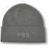 Bonnet Fox Wordmark Gris Étain