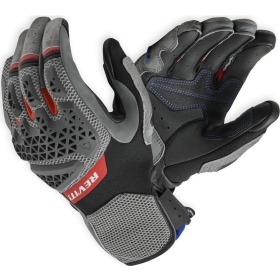 Gants Rev'It Sand 5 Gris Noir Rouge