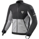 Veste REV'IT Tectonic H2O Noir Gris Clair