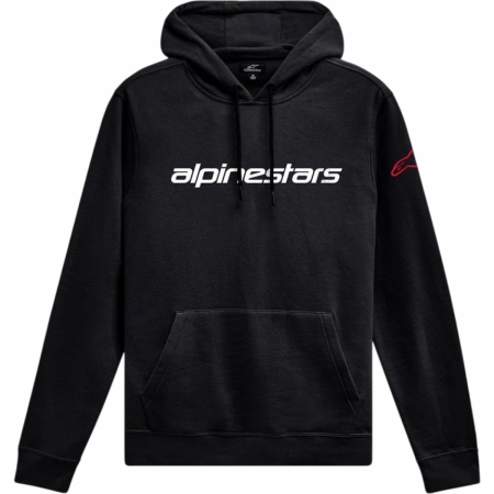 Sweat Alpinestars Linear Wordmark V3 Noir Blanc Rouge