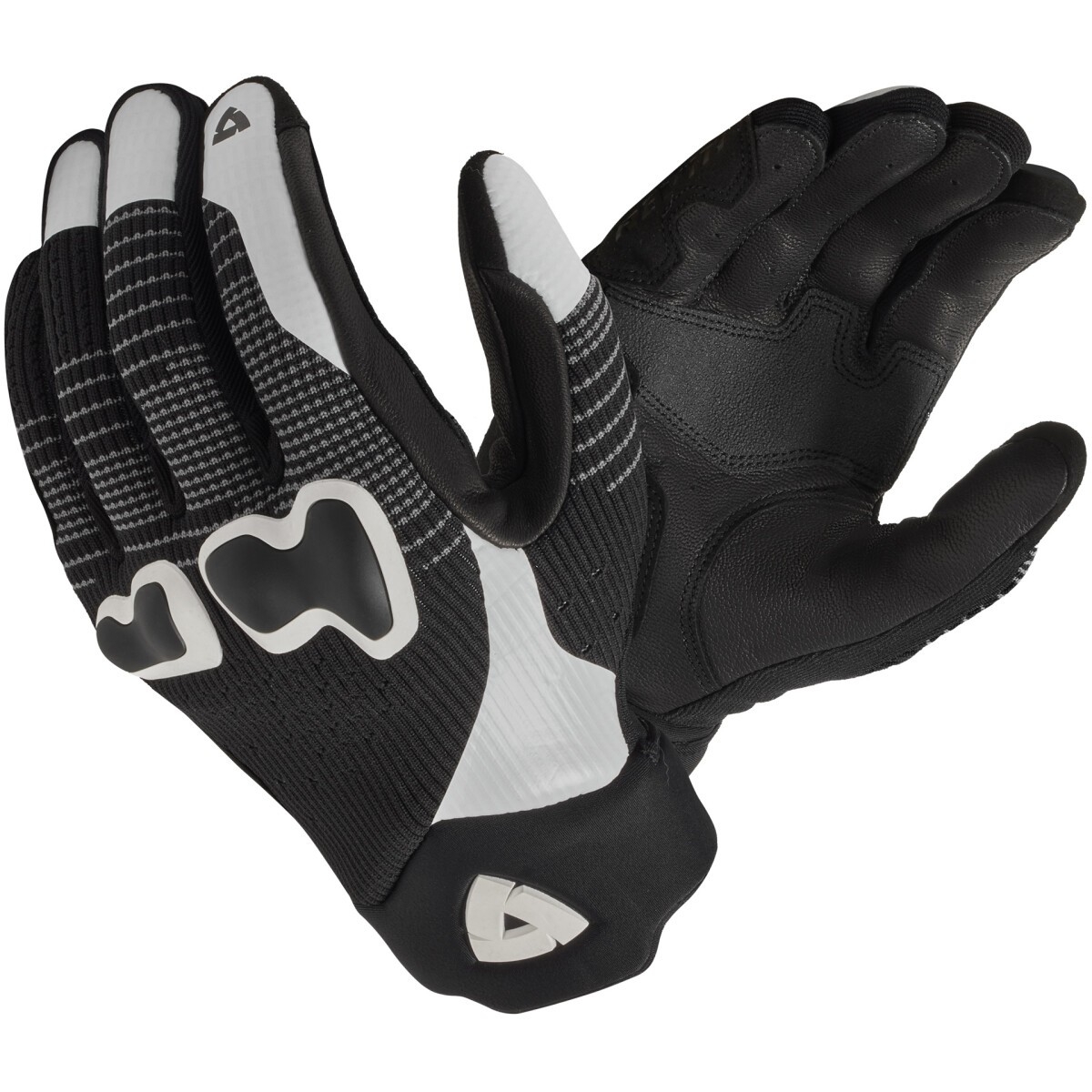 Gants Rev'It Kinetic 2 Noir Blanc