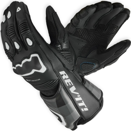 Gants Rev'It Quantum 3 Noir Blanc