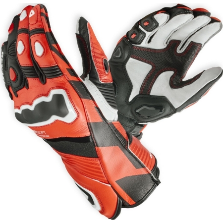 Gants Rev'It Jerez 4 Rouge Fluo Noir