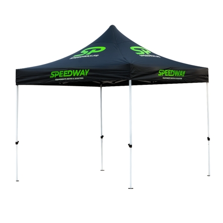 Tente Paddock Speedway Châssis Blanc