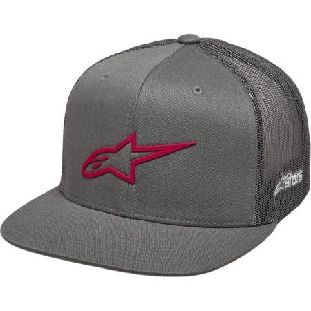 Casquette Alpinestars 3D Ageless Trucker Gris Rouge